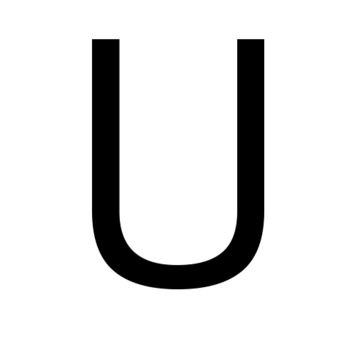 U